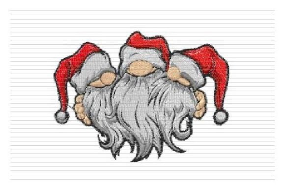 Christmas Gnome with Hat Santa Face: A Festive Embroidery Design Review