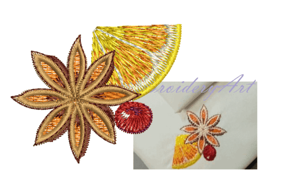 Christmas Treats Embroidery Design