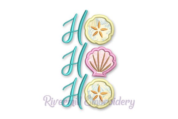 Ho Ho Ho with Sea Shells Applique Review