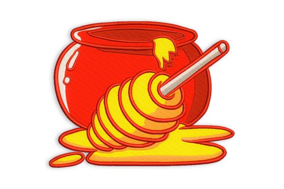 Honey Jars Embroidery Design Review for Craft Fairs