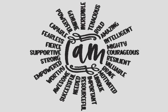 I Am an Awesome Person Embroidery Design Review