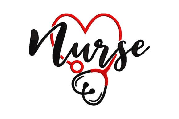 Nurse Stethoscope Embroidery Design: A Designer’s Perspective
