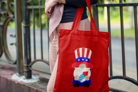 Patriotic Gnome with Uncle Sam Hat Embroidery Review