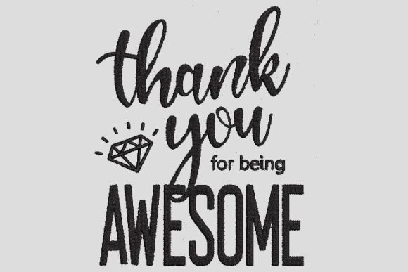 Thank You for Being Awesome